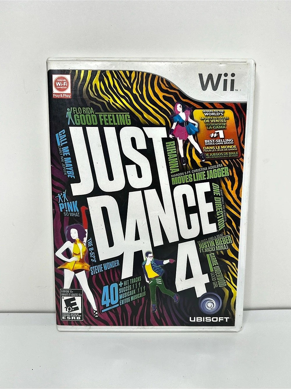 Just Dance 4 Nintendo Wii Video Game Ubisoft 2012 Dance Party